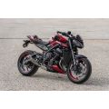 Ligne complète basse Grid-O titane pour Triumph 765 Street Triple 23-26 2
