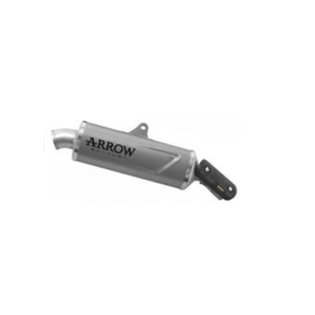 Silencieux Arrow Indy-Race Evo flasque inox pour Aprilia Tuareg 660 22-26