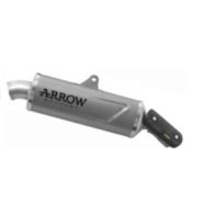 Silencieux Arrow Indy-Race Evo flasque inox pour Aprilia Tuareg 660 22-26