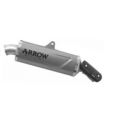 Silencieux Arrow Indy-Race Evo flasque inox pour Aprilia Tuareg 660 22-26 0