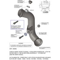 Suppression de catalyseur Leovince 80046