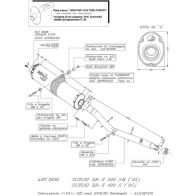 Silencieux Leovince Enduro pour Suzuki DRZ400 01-08