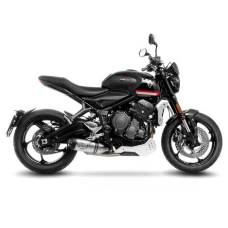 Kit montage sabot d'origine avec Ligne Leovince pour Triumph Trident 660 21-23