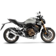 Patte de suppression de repose-pied passager Leovince pour Honda CB650R/CBR650R 19-25