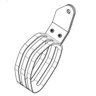 Collier d'échappement carbone Akrapovic P-MCTR32