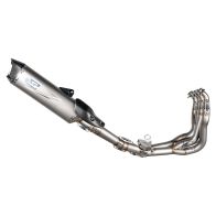 Ligne d'echappement Spark titane avec valve d'échappement pour Honda CBR1000RR 24-26