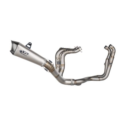Ligne complète Spark titane Konix Evo pour Aprilia RSV4/Tuono V4 21-26