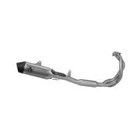 Ligne complète Arrow Veloce homologuée pour Kawasaki Z650 24-26/Versys 650 25