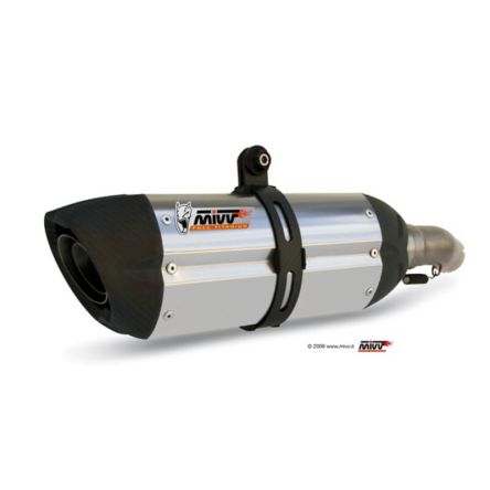 Silencieux Mivv Suono non homologué pour BMW K1200R/S/GT 05-08