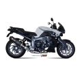 Silencieux Mivv Oval pour BMW K1300R/S 09-16 1