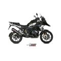 Silencieux Mivv Oval embout carbone pour BMW R1250GS/R1250GS Adventure 19-23 0