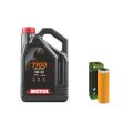 Pack 4L d'huile MOTUL 7100 5W-40 + Filtre a huile offert HF159 0