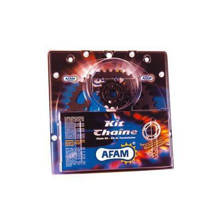 Kit chaine Afam 520 acier pour Kawasaki Versys 650 07-25