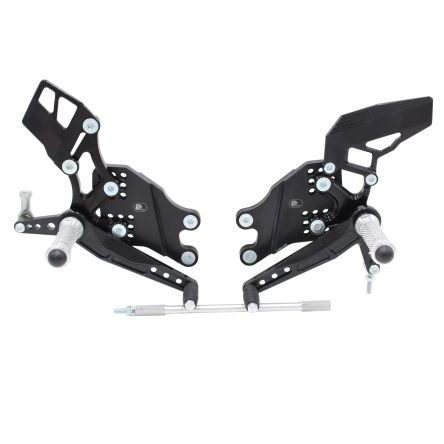 Commandes reculées PP Tuning Kawasaki ZX10R 04-05