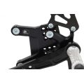 Commandes reculées PP Tuning Kawasaki ZX6R 05-06 1