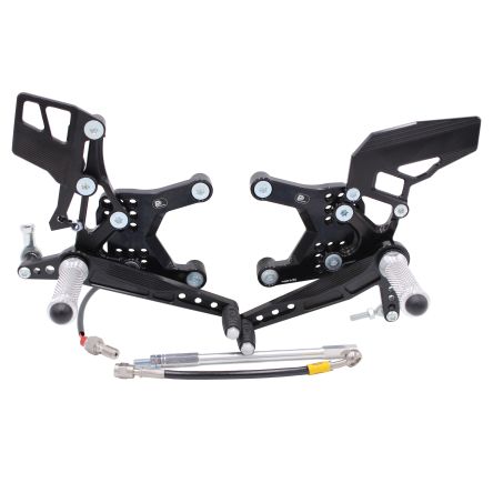 Commandes reculées PP Tuning Kawasaki Z900 17-19