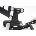 Commandes reculées PP Tuning Kawasaki Z400 19-25 4