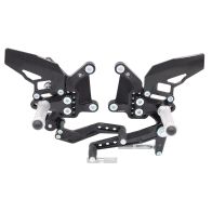 Commandes reculées PP Tuning Full Race Kawasaki ZX-4R 23-26