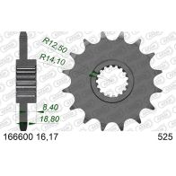 Pignon Afam 525 acier 166600