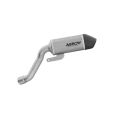 Silencieux Arrow Indy-Race haut embout carbone pour BMW R12 25-26 2