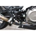 Commandes reculées PP Tuning CFMoto 300 SR 22-25 7