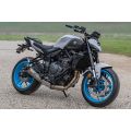 Ligne complète homologuée Spark inox basse Grid-O pour Yamaha R7/MT-07 21-26 3