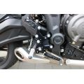 Commandes reculées PP Tuning Triumph Trident 660 21-25 3