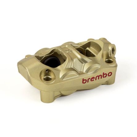 Etrier Brembo Hypure droit 100mm Or/Rouge
