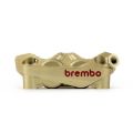 Etrier Brembo Hypure gauche 100mm Or/Rouge 1