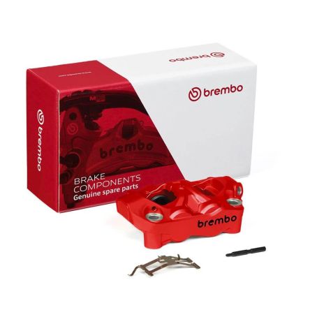 Etrier Brembo Hypure droit 100mm Rouge/Noir