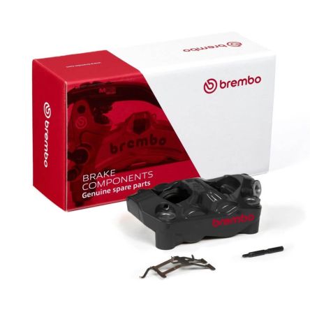 Etrier Brembo Hypure droit 100mm Noir/Rouge