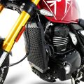 Grille de protection de radiateur aluminium noir R&G Triumph Scrambler 400X/Speed 400 24-25 0