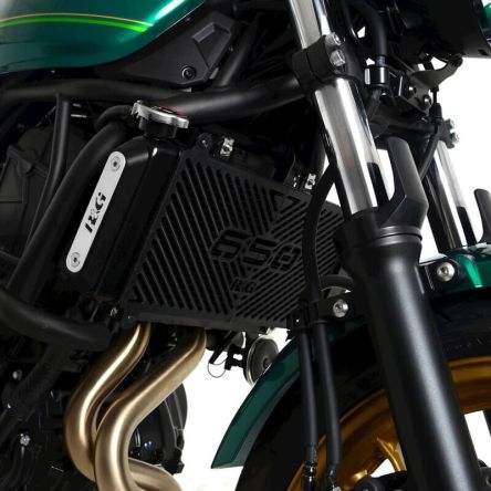Grille de protection de radiateur gravée R&G Kawasaki Ninja 650/Z650 17-25