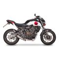 Ligne complète Racing Spark inox basse Grid-O pour Yamaha MT-07 14-26/R7 21-26 1