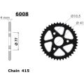 Couronne aluminium 6008-45 pas 415 France équipement 0