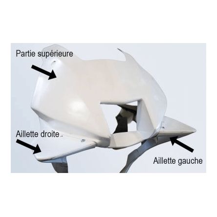 Tête de fourche Sebimoto pour Yamaha R9 25-26