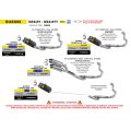 Ligne complète Arrow Works homologuée pour Suzuki GSX-8S/R 23-26/GSX-8T/TT 25-26 8