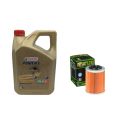 Pack 4L d'huile Castrol Power 1 10W-40 + Filtre a huile HF152 offert 0