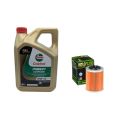 Pack 4L d'huile Castrol Power 1 Ultimate 10W-40 + Filtre a huile HF152 offert 0