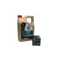 Pack 4L d'huile Castrol Power 1 Ultimate 10W-40 + Filtre a huile HF205 offert