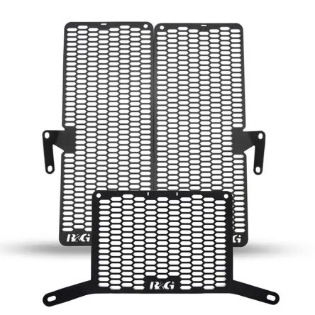 Grille de protection de radiateur et radiateur d'huile R&G pour Ducati Multistrada V4 21-24