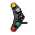 Commodo gauche racing Jetprime pour Honda CBR600RR 24-26 avec faisceau HRC 0