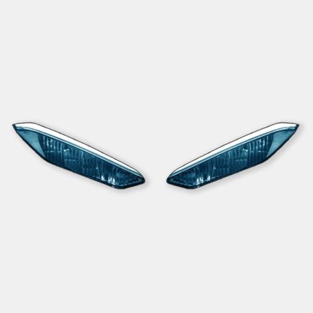 Stickers de phare DRP pour Ducati Panigale V2 25-26 / V4 25-26