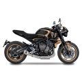 Ligne complète Spark inox 60'S catalysée pour Triumph Trident 660 25-26 0