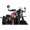 Bulle Puig New Génération Sport pour Triumph Bonneville Bobber 17-26 0