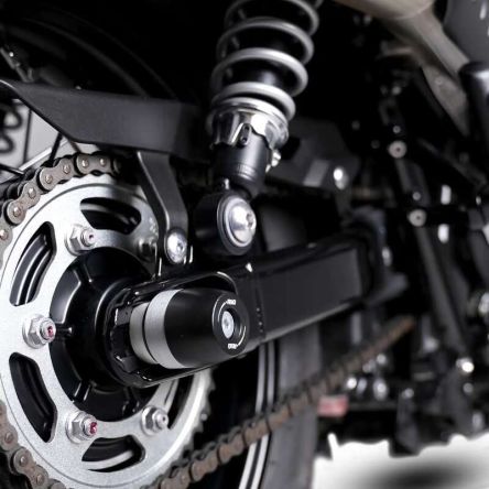 Protection de bras oscillant R&G pour Triumph Scrambler 900 23/Speed Twin 900 25-26/Speed Twin 1200 24-26