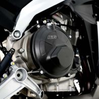 Protection de carter d'embrayage + filtre de reniflard d'huile R&G Pro pour Aprilia RS660 20-26/Tuono 660 22-26