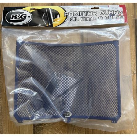 DESTOCKAGE - Grille de protection de radiateur R&G R6 17-21 - BLEU