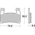 Plaquettes de frein avant BREMBO 0