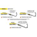 Ligne complète Arrow compétition EVO pour Honda NSF250R 12-26 2